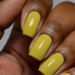 Dark Yellow Cream Polish