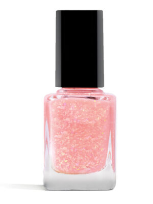 Glitter Pink Nail Polish