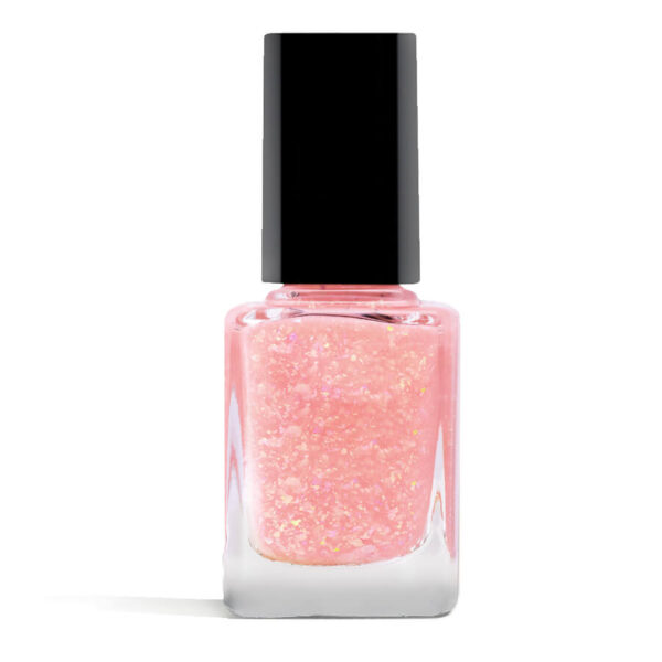 Glitter Pink Nail Polish